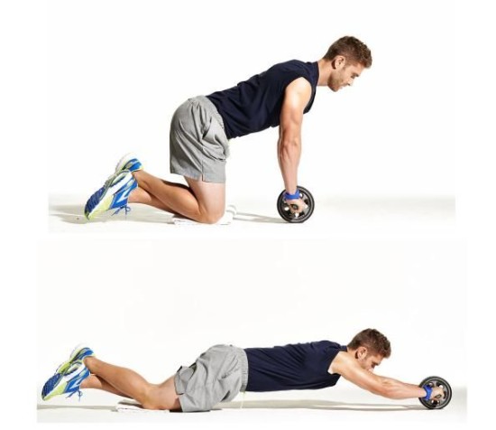 Ab Wheel Rollout
