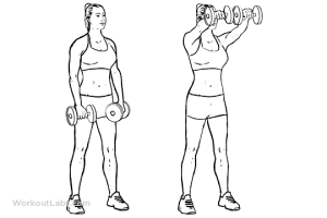 Dumbbell Front Raise