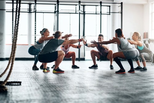 Group Training Fitness Trend
