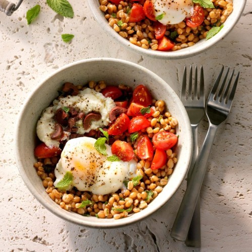 Poached Egg Buddha Bowls