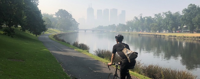 Smoke haze and exercise