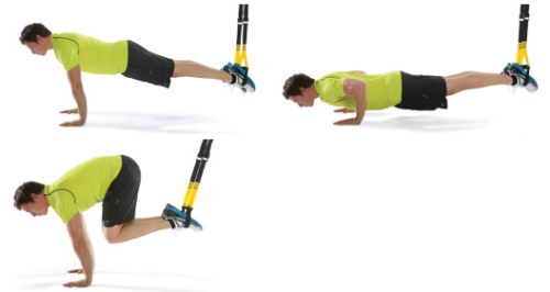 TRX Push Up Pike