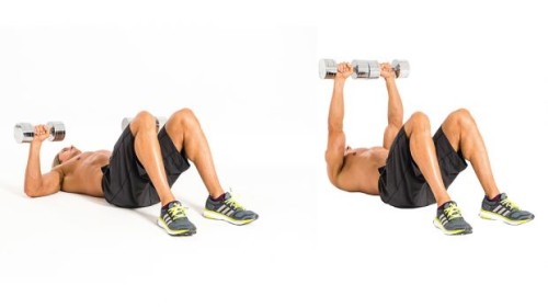 Dumbbell Floor Press