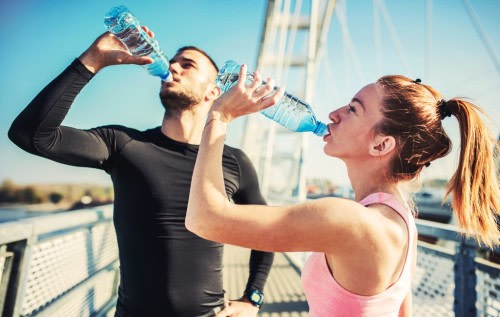Hydration for staying hydrated during extended periods of physical exertion
