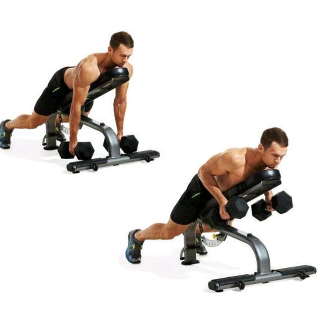 Incline Bench Row