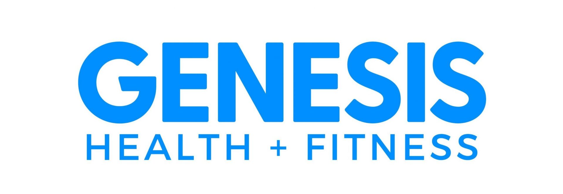 Blue Genesis Health + Fitness logo for personal trainer services in Ringwood, promoting professional gym and health club.